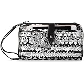 Sakroots Large Smartphone Crossbody Bag in Coated Canvas