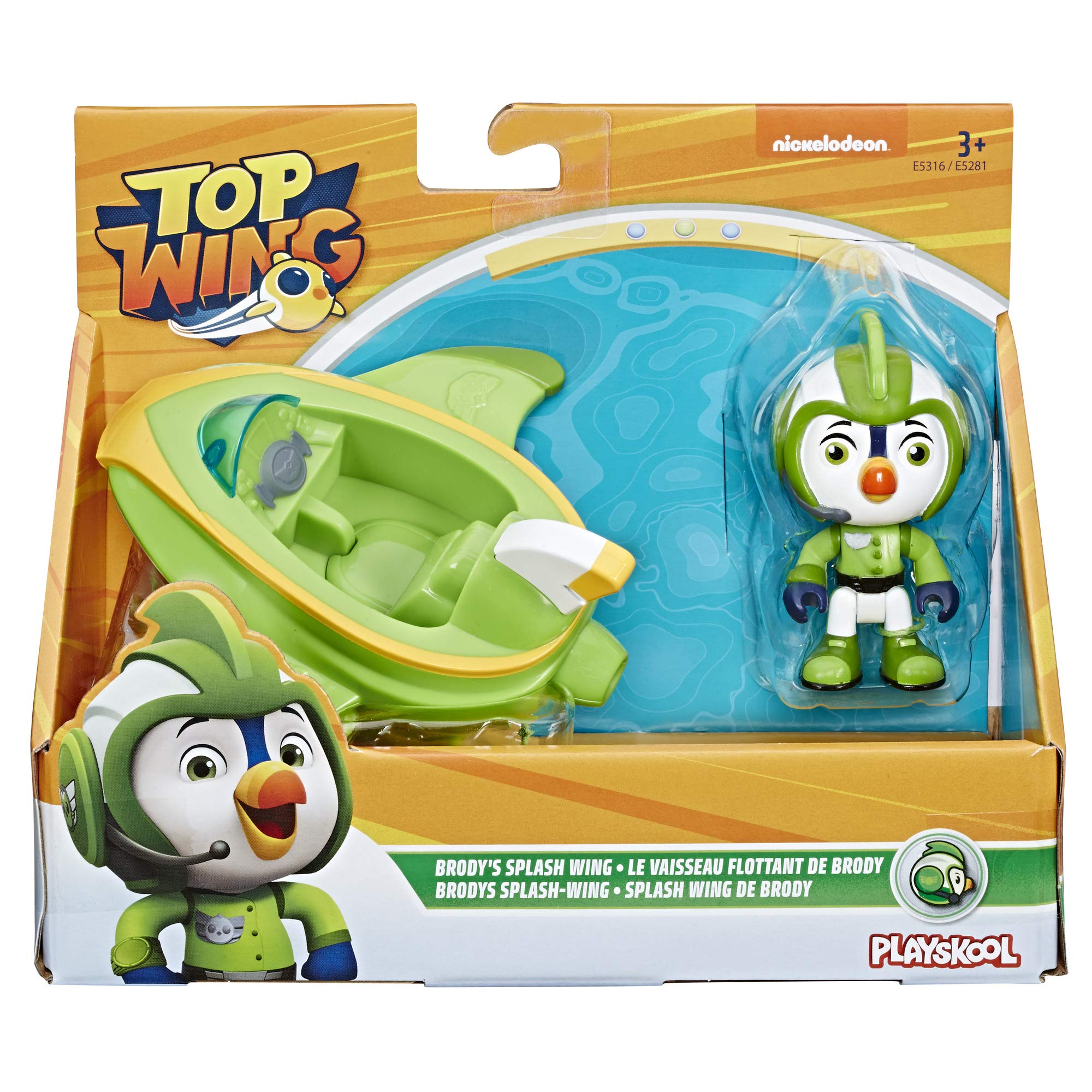 Top Wing Brody Figure and Vehicle