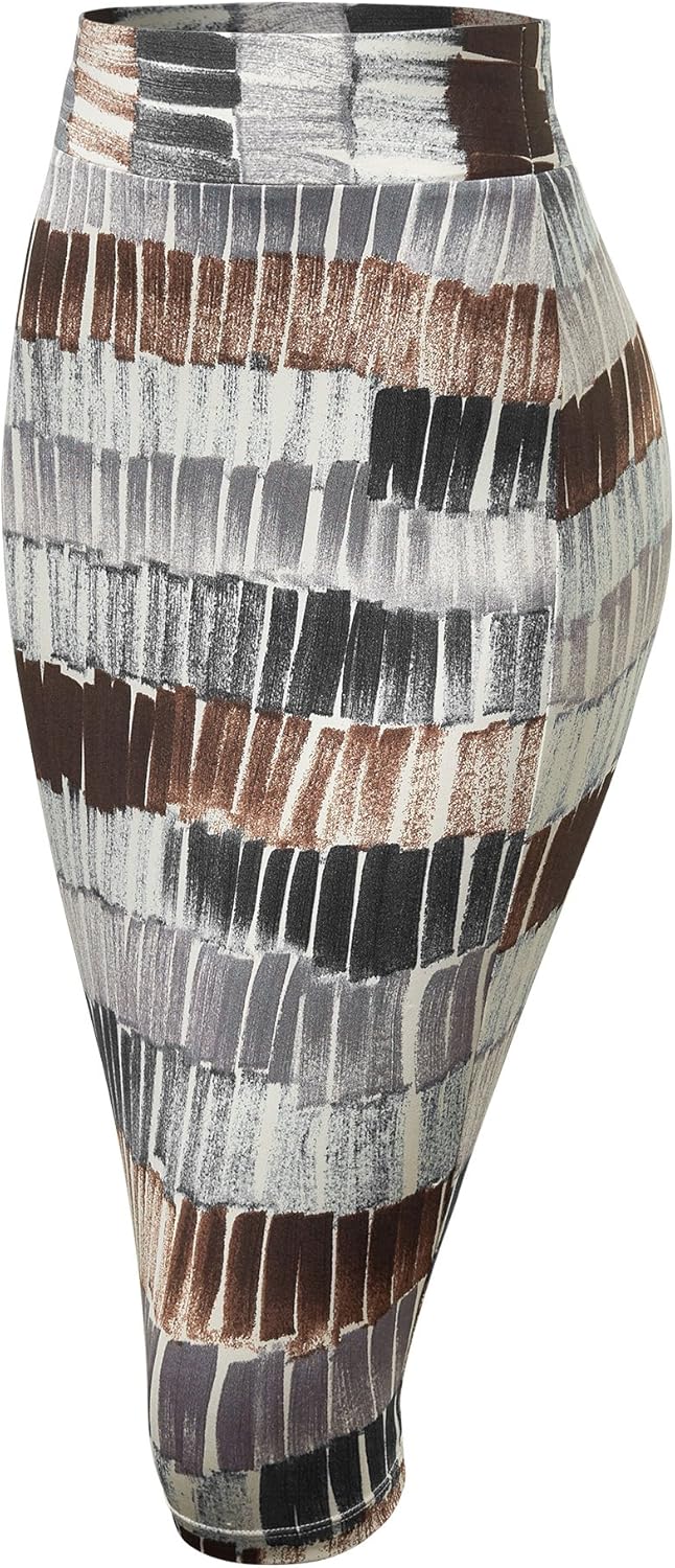 Made By Johnny Womens Slim Fit Midi Pencil Skirt - Made in USA at  Women’s Clothing store