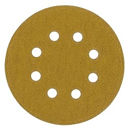 Mestool 5-Inch 8-Hole Hook and Loop Sanding