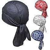OutdoorEssentials Cooling Helmet Liner - Motorcycle Headwraps for Men - Do Rag Bandanas for Men - Bandana Skull Cap Biker Cap