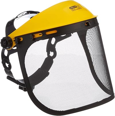Oregon Browguard & Steel Mesh Visor PPE Face Shield Head Guard
