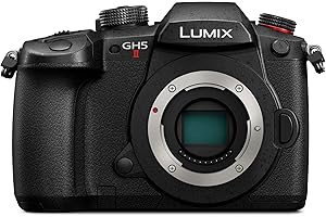 Panasonic LUMIX GH5M2, 20.3MP Mirrorless Micro Four Thirds Camera with Live Streaming, 4K 4:2:2 10-Bit Video, Unlimited Video Recording, 5-Axis Image Stabilizer DC-GH5M2 Black