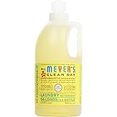 MRS. MEYER'S CLEAN DAY Baby Laundry Detergent Liquid, Infused with Essential Oils, Baby Blossom, 64oz (64 Loads)