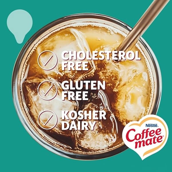 NESTLE COFFEE MATE LIQUID COFFEE CREAMER SINGLES, DIRTY SODA COCONUT LIME, 50 CT BOX