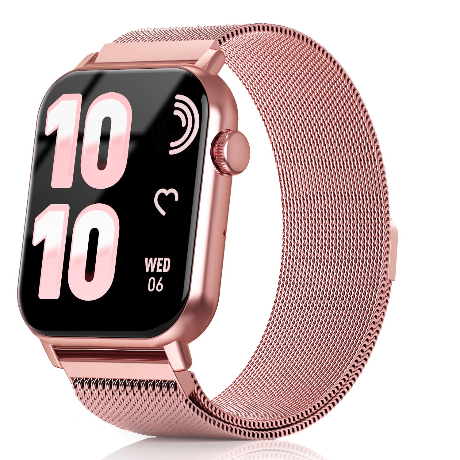 Photo 1 of *MINOR DAMAGE - USED*
Trendia Smart Watches for Women, 1.83" HD Fitness Tracker (Answer/Make Calls), 120+ Sport Modes with Heart Rate/Sleep Monitor, IP68 Waterproof, Fitness Watch for iOS Android, Champagne Gold