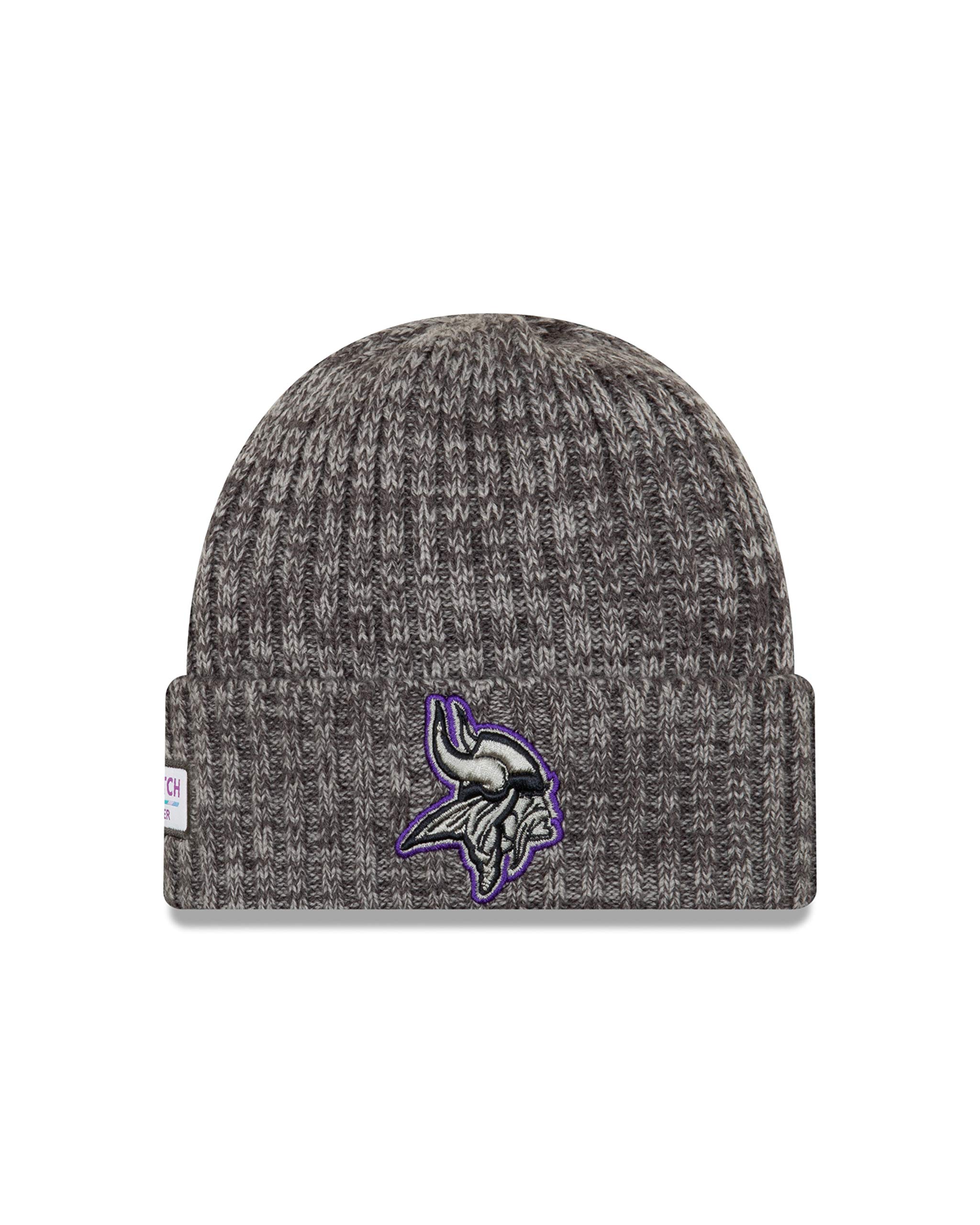 New Era NFL Beanie Crucial Catch Minnesota Vikings Charcoal