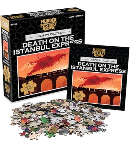 Amazon.com: Bepuzzled Classic Mystery Jigsaw Puzzle - Foul Play