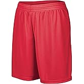 Augusta Sportswear Ladies' Octane Workout Shorts - 7 Inch Inseam Gym Athletic Attire for Women