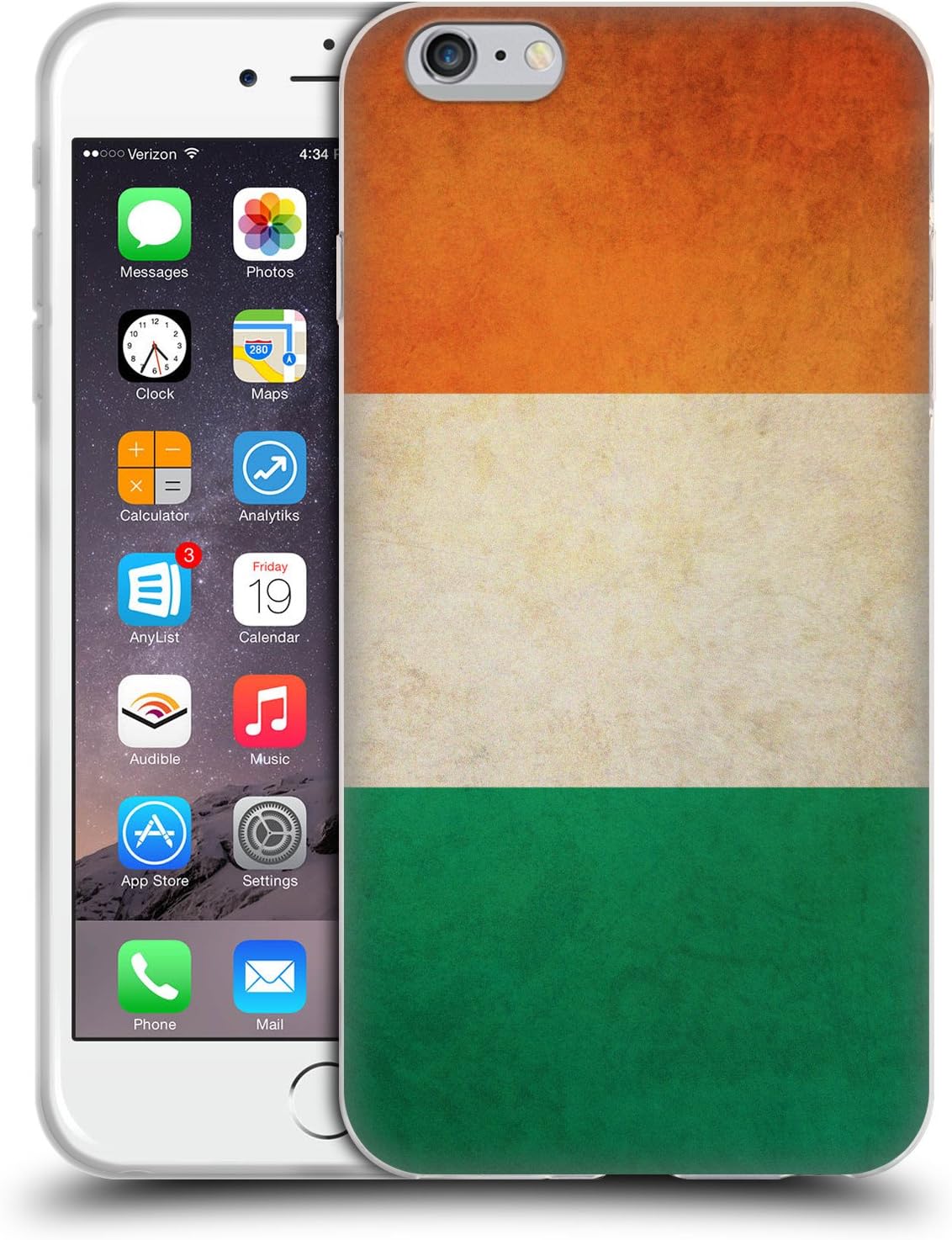 Head Case Designs Ireland Irish Vintage Flags Soft Gel Case