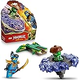 LEGO NINJAGO NYA vs. Mutation Monster Spinner Building Toy for Boys & Girls - Ninja Toy Figures & Playset for Kids, Ages 6+ -
