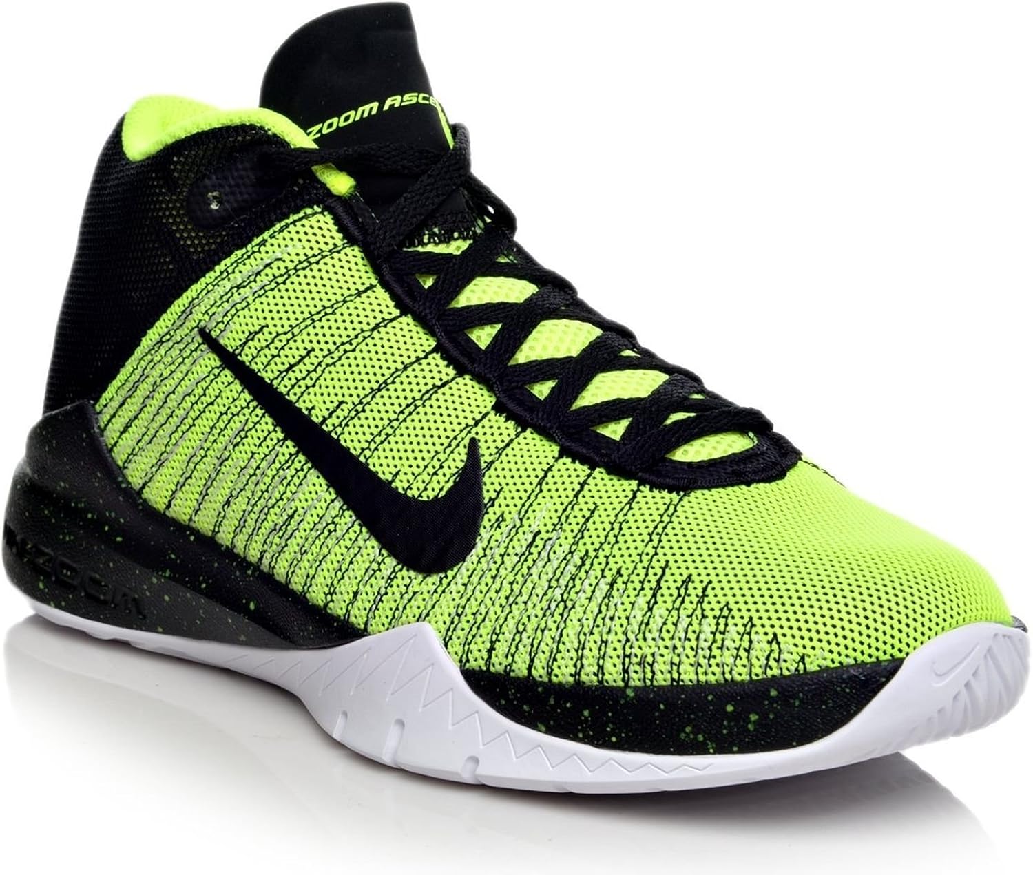 Nike Men’s Zoom Ascention (GS) Basketball Shoes, Verde (Volt/BlackWhite), 5 UK Amazon.co.uk