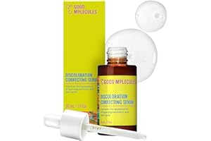 Good Molecules Discoloration Correcting Serum - Tranexamic Acid and Niacinamide Serum to Target Dark Spots and Hyperpigmentation - Skin Care for Face