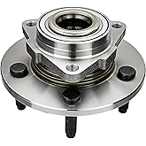 PEYU 515072 Front Wheel Hub and Bearing Assembly for Dodge Ram 1500 2002 2003 2004 2005 2006 2007 2008 Non-ABS 5 Lug