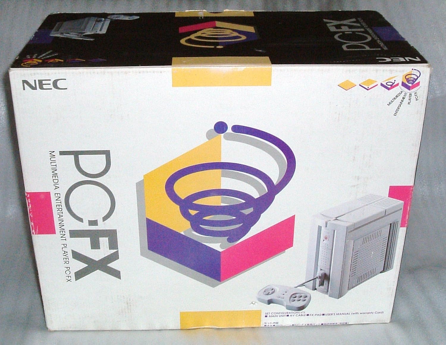 NEC PCFX Console Japan Import Video Games