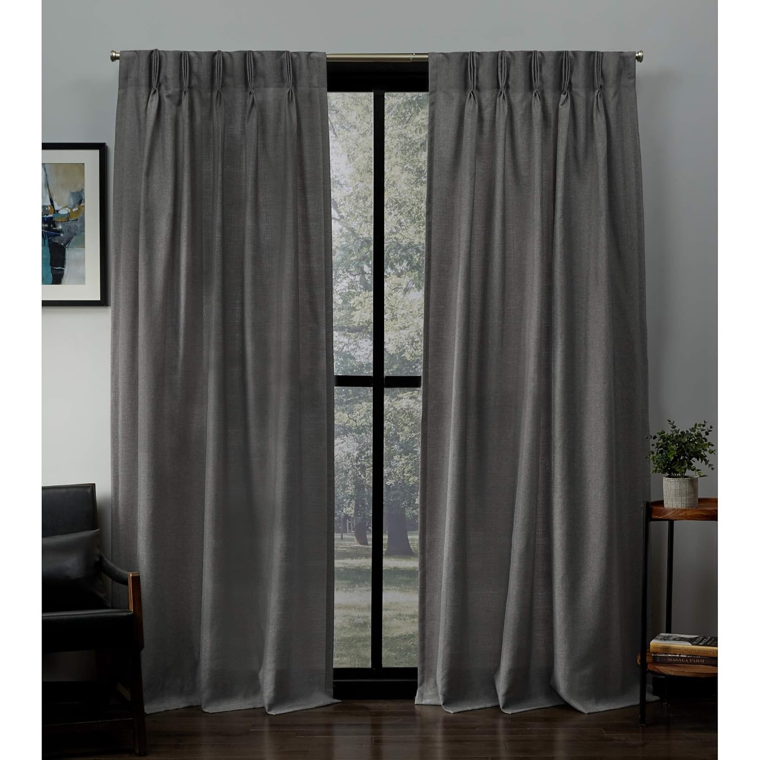 Best living room drapes pinch pleat
