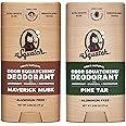 Dr. Squatch Natural Deodorant for Men - Odor-Squatching Aluminum Free - Maverick Musk & Pine Tar (2.65 oz, 2-Pack)