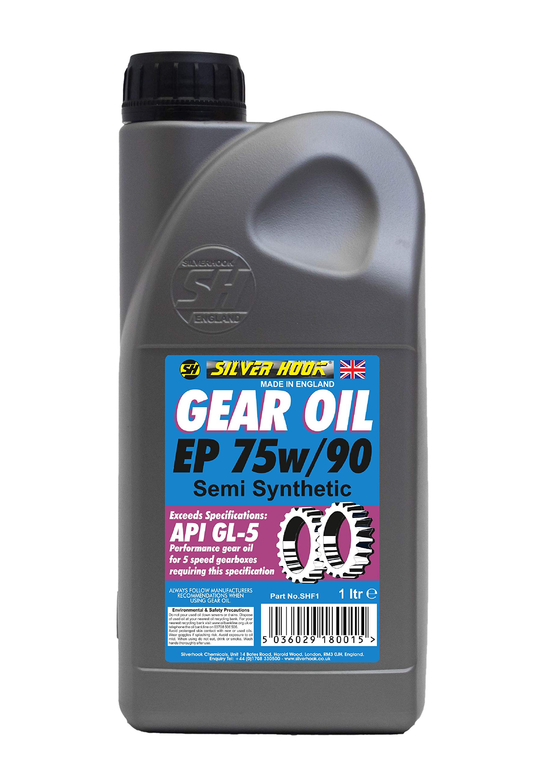 SILVERHOOK Gear Oil Semi Synthetic 75w/90, 1 Litre