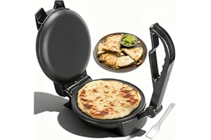 FineMade Compact Roti Maker, 8'' Electric Tortilla Maker Machine, Maquina Para Hacer Tortillas, Crepe Maker,Electric Tortilla