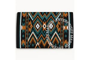 Western Show Saddle Pad/Blanket for Horses - Handmade Wool Saddle Blanket with New Zealand Design, Thick, Durable & Comfortab
