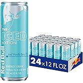 Red Bull Energy Drink, Iced Vanilla Berry, Iced Edition | contains caffeine, taurine, B-vitamins, sugar, and water, 12 fl oz, pack of 24 cans