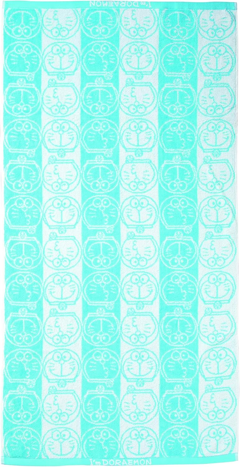Amazon Co Jp 丸眞 バスタオル I M Doraemon ドラえもん 60 1cm フェイスライン 綿100 ホーム キッチン