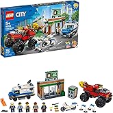 LEGO City Police Monster Truck Heist 60245 Police Toy, Cool Building Set for Kids, New 2020 (362 Pieces)