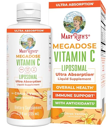 Amazon.com: Lipo Naturals Vitamina C liposomal líquida de 1000 mg (paquete  de 2 60 dosis), fórmula natural, inmunidad + apoyo energético, vegano, sin  China (15 onzas / 15.0 fl oz cada uno) : Salud y Hogar