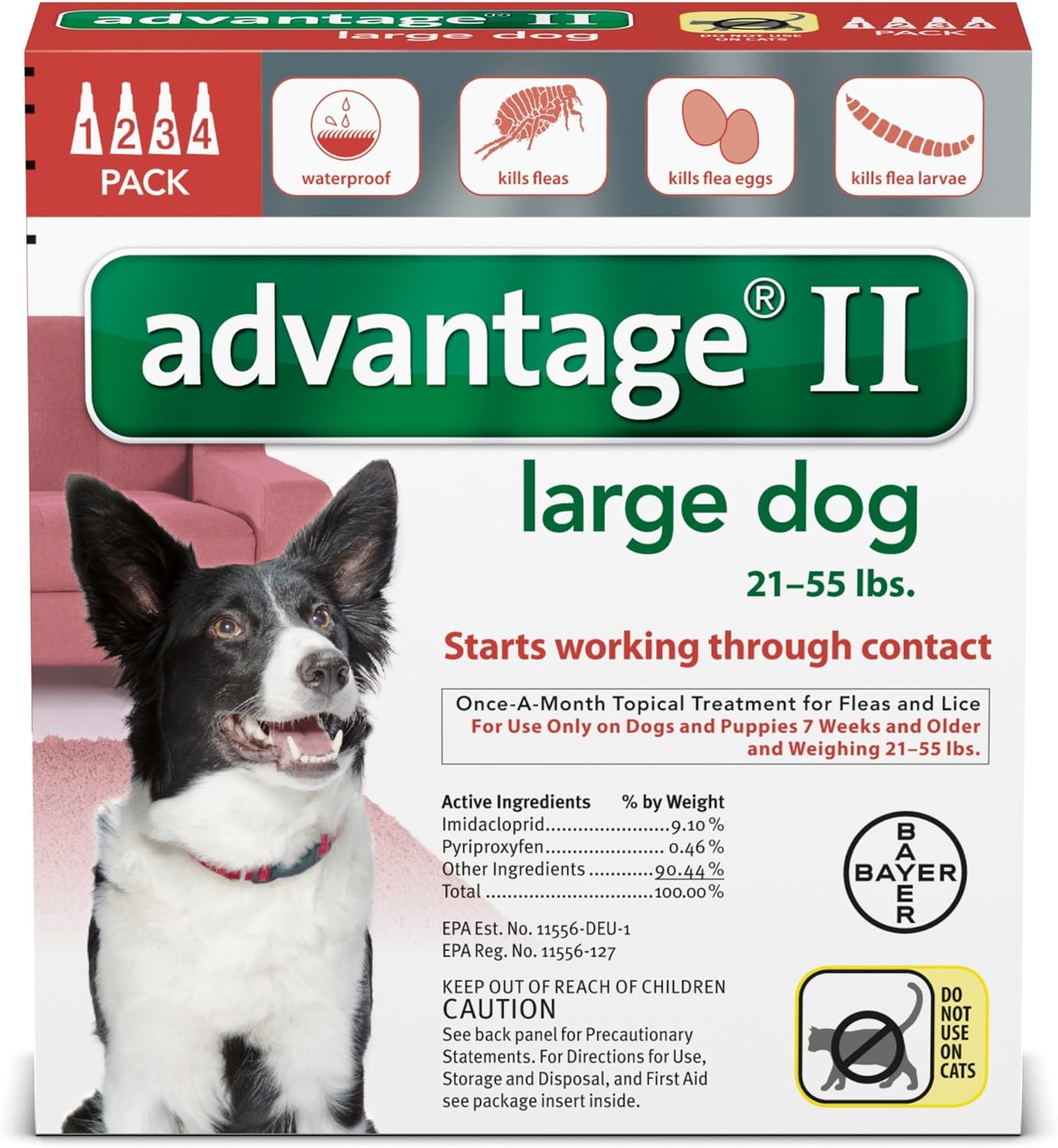 advantage 2 for dogs on cats