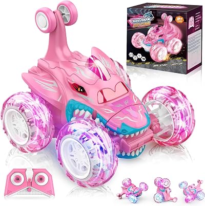 Dislocati Shark RC Car 360 Flip LED Lights 2.4GHz USB Charge Age 5+