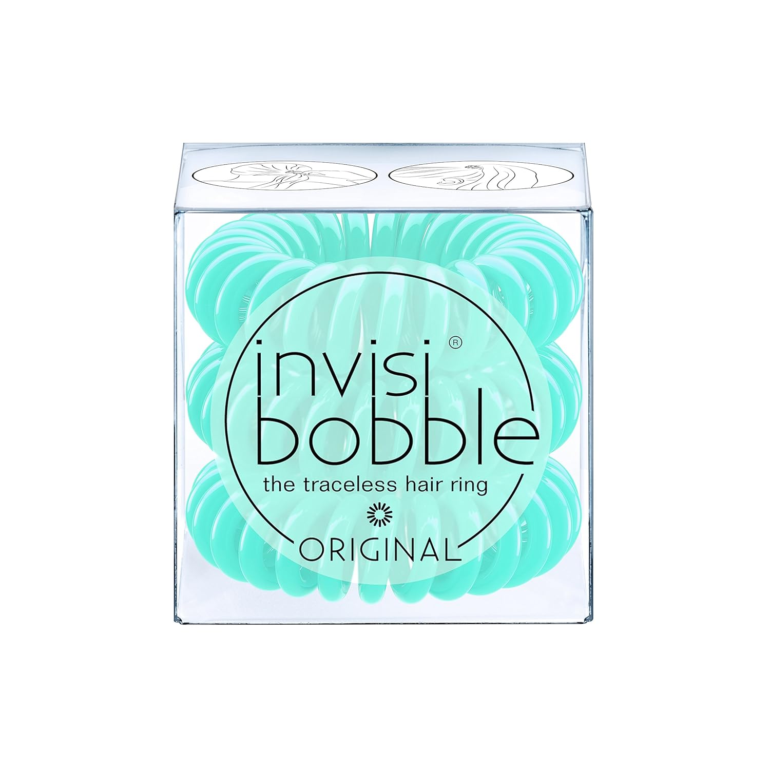 invisibobble Original Traceless Hair Ties, Elastic Hair Band with Strong Grip, Non-soaking, Hair Accessories for Women (Pack of 3) : Beauty