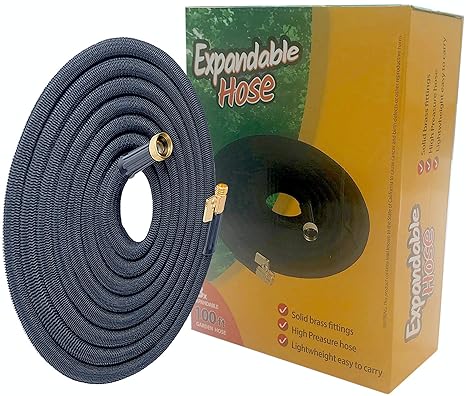 Expandable Garden Hose 75 Ft Long Heavy Duty Water Hose Retractable Hose For Gardening Car Wash Rv Motorhome Camper Accessories Flexible Kink Free Marine Hose Amazon In Garden Outdoors