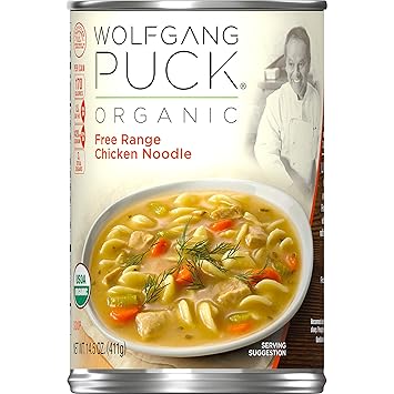 Amazon Com Wolfgang Puck Organic Free Range Chicken Noodle Soup