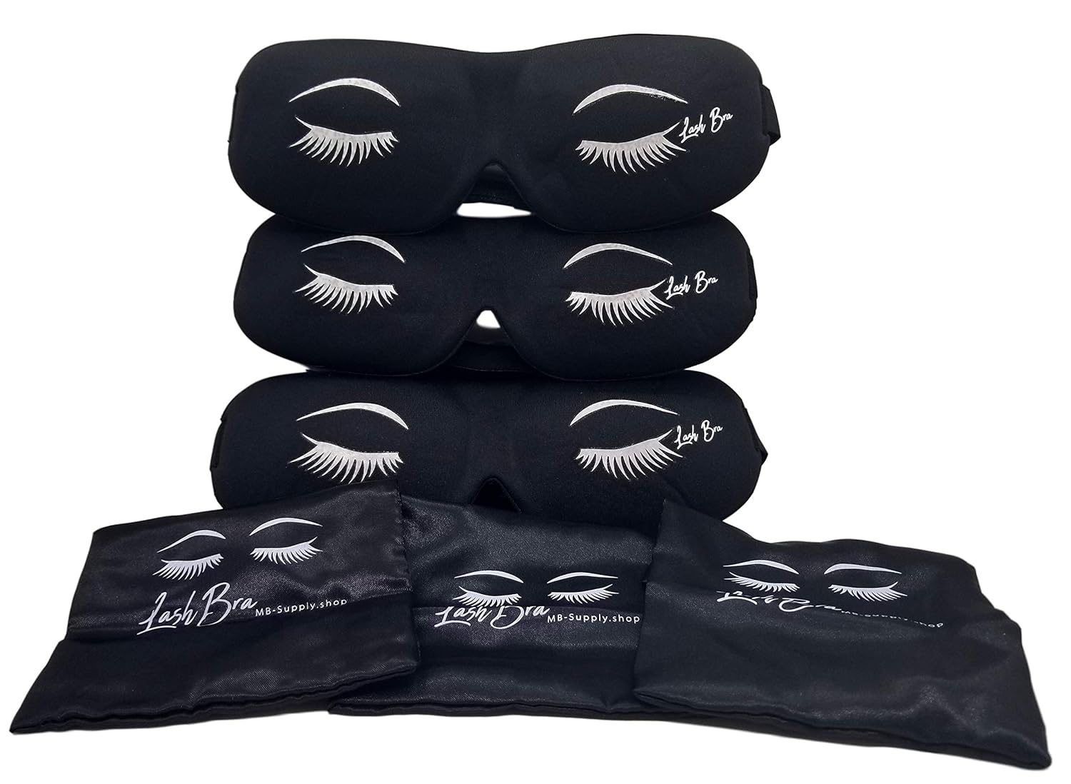 MBsupply Lash Bra 3D Protective Eye Sleep Mask Cover for Eyelash Extensions MBsupply Lash Bra 3D Protective Eye Sleep Mask Cover for Eyelash Extensions
