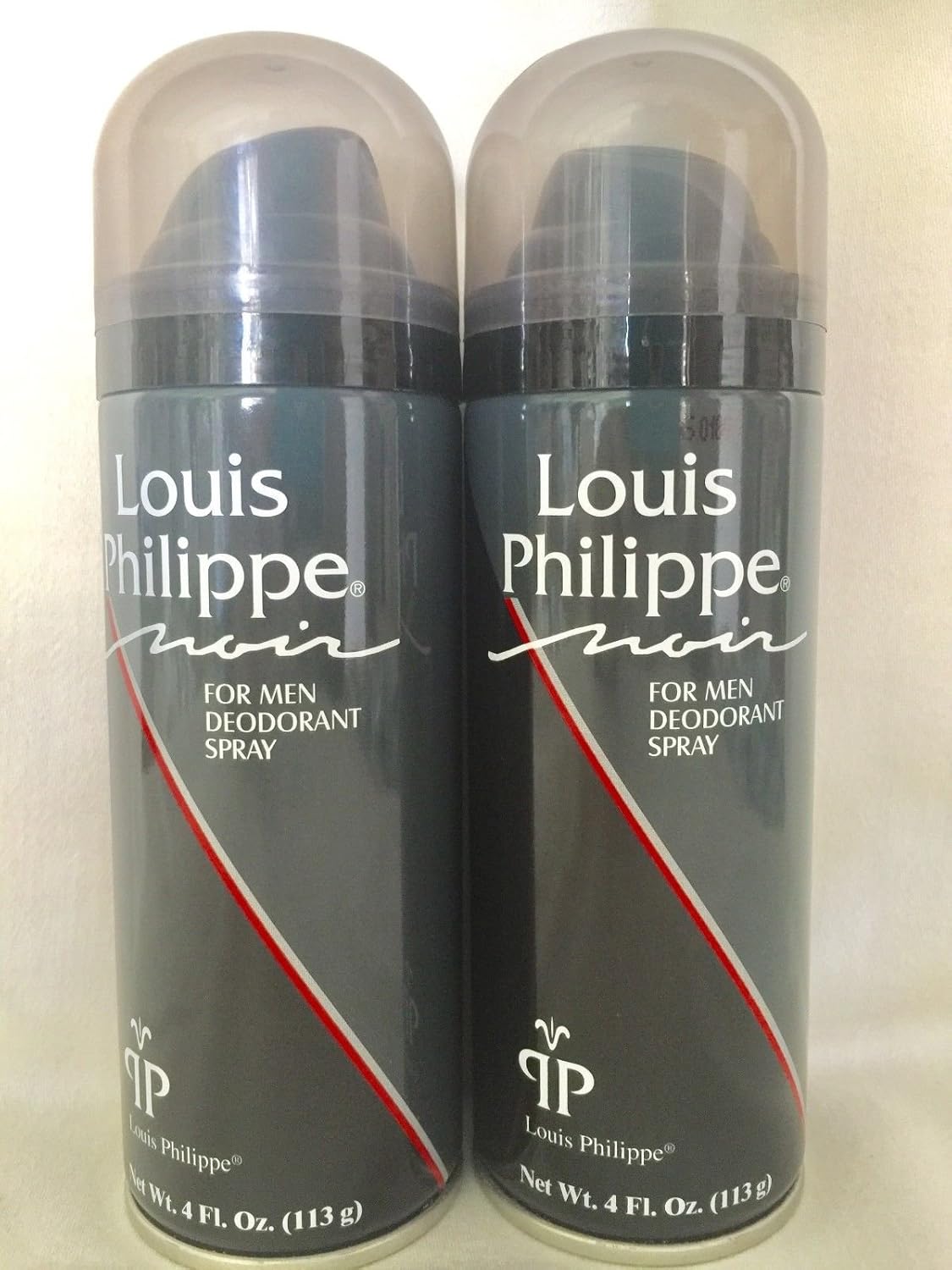 Lot of 2 Louis Philippe Deodorant Spray Noir 4 fl oz