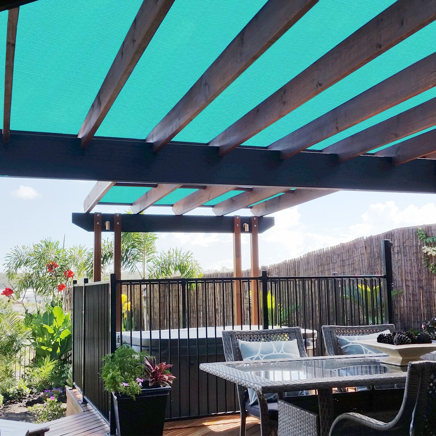 Amazoncom SoLGear 6Ft X 126Ft Shade Cloth Pergola Patio Cover