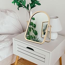 Geloo Vanity Makeup Table Mirror - Desk Mirrors 360