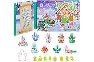 Furby Minis Advent Calendar for Kids 6 Years and Up, 24 Days of Surprise Holiday Toys with 1-Inch Figures, Stickers & Fun Acc