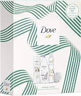 Dove Relaxing Care Trio Gift Set for Women with Luxury Shower Puff 3 Piece view 3