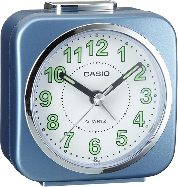 Casio - TQ-143-2EF - Réveil - Quartz Analogique - Alarme Répétitive