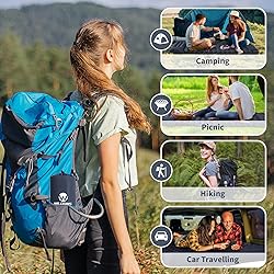 WILDOMS Sleeping Pad for Camping - 4” Thick