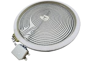 FGNTWP Premium WB30T10126 12in Triple Radiant Surface Element Upgrade For GE Electric Stoves: Enhanced PS2321560 AP4344521 Performance with Compatibility for Models PP972TM2WW, PS968DP1BB, JCB968BK6BB