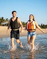 Owntop Buoyancy Aids Adults Adjustable Unisex Swim Vest with Pockets Black view 5
