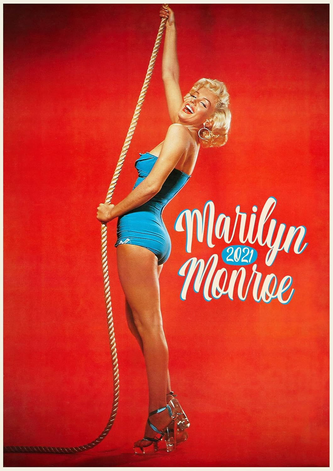 marilyn monroe red swimsuit