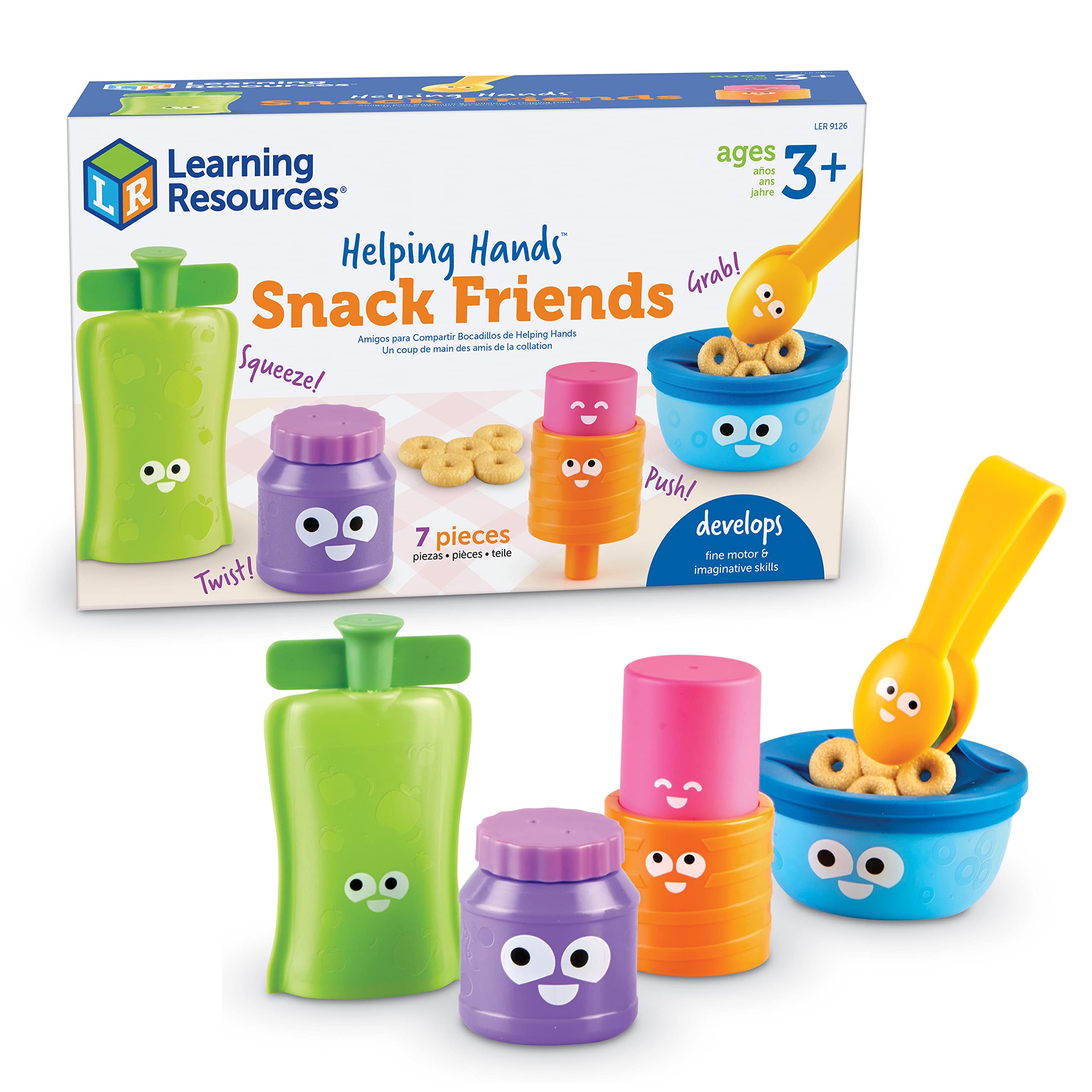 Mua Learning Resources Helping Hands Snack Friends - 7 Pieces, Age 3 ...