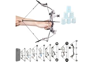 Archery Bow Set Right Hand Compound Bow Hunting Bow Metal Material Catapult RH/LH for Hunting Shooting Practice Archery Enter