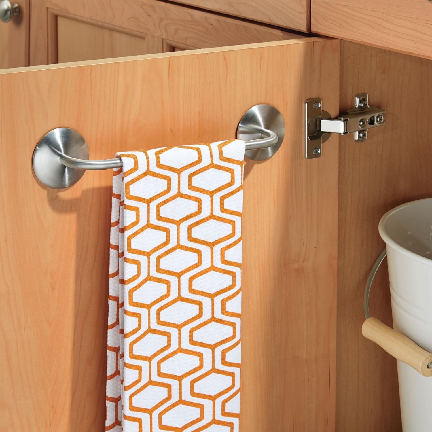 Freestanding Home 11 InterDesign AFFIXX Bathroom Peel and Stick Strong SelfAdhesive Forma Towel