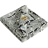 Wrangler - Blanket, Super Soft Plush Fleece Bedding, Yellowstone Inspired Throw Blanket for Couch or Bed (Knockin Boots Green, 50" x 60")