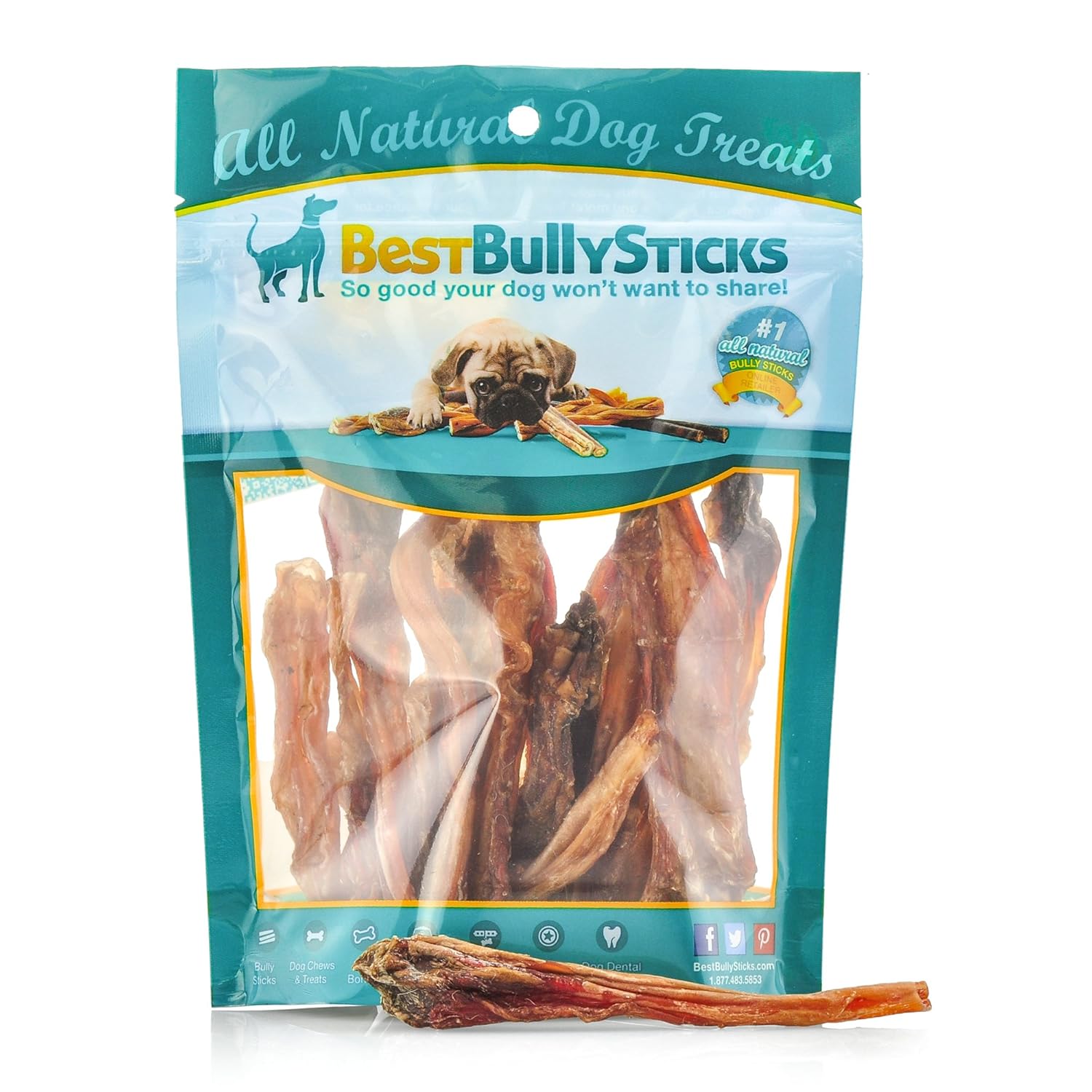 Kangaroo Tendon Dog Chews 8oz Bag Amazon.co.uk Pet Supplies
