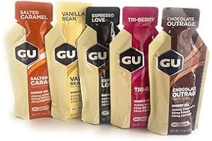 GU ORIGINAL SPORTS NUTRITION ENERGY GEL GU Energy Original Sports Nutrition Energy Gel, Sample Pack, 10 Count